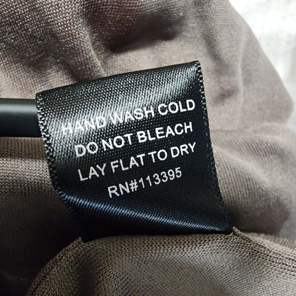 ARK & CO. Size Small Orange Brown Chiffon Colorblock Blouson Dress Anthropologie - Picture 12 of 12